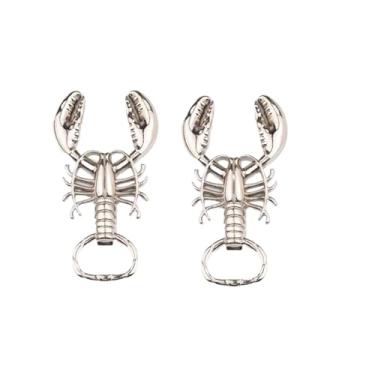 Imagem de Saca-rolhas de lagosta, abridor de garrafas, portátil, metal, vinho, cerveja, cozinha, divertido, retrô, versátil acessórios de artesanato (tipo y)