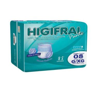 Imagem de Fralda Eurofral Descartável Higifral G/XG