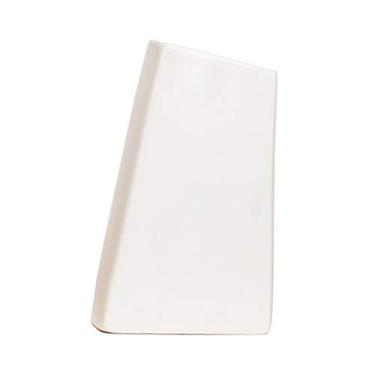 Imagem de Vaso de cerâmica quadrado elegante para sala de estar, mesa de café, ornamentos criativos de ouro e prata branco mesa de jantar de hotel (cor: Tamanho B: 926 cm) (A 9 * 26 cm)