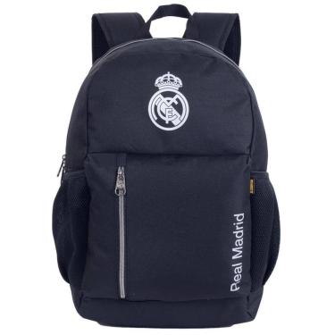 Imagem de Mochila Costas Real Madrid Oficial Esportiva Casual Escolar