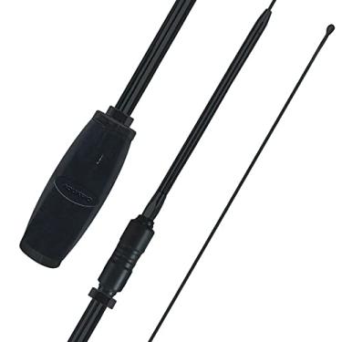 Imagem de ANTENA PX VIÚVA NEGRA MÓVEL 11M COM BASE PU E BOBINA CENTRAL B-2006P - AQUARIO
