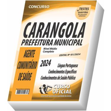 Imagem de Apostila Carangola - Mg - Agente Comunitário De Saúde