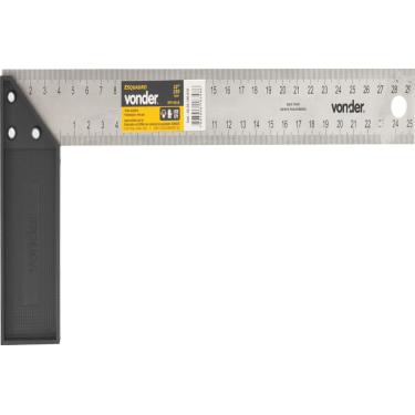 Imagem de Esquadro 10" cabo plástico - Vonder