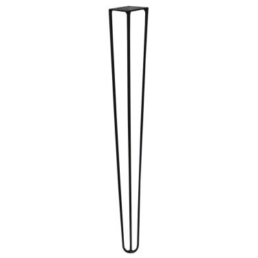 Imagem de Pé de Metal 60 CM Hairpin Legs Mesa de Canto Aparador Preto G41