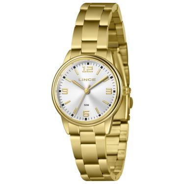 Imagem de Relógio Lince Feminino Ref: Lrgm026l32 S2kx Casual Dourado