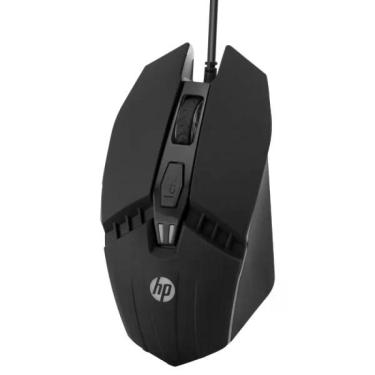 Imagem de Mouse Gamer HP M1 - Com Fio - 3600 DPI - 6 Botões - Preto - HP