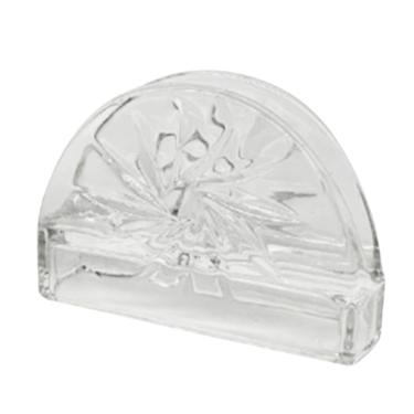 Imagem de Porta Guardanapo de Mesa em Vidro Texturizado Suporte Leque