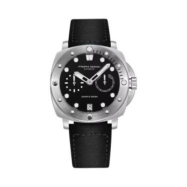 Imagem de Relógio De Mergulho Automático Masculino PAGANI DESIGN Safira Aço Inox