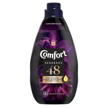 Imagem de Amaciante De Roupa Concentrado Comfort 48 Segredos 1,5l, 48, 1,5L