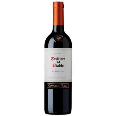 Imagem de Vinho Casillero Del Diablo Carmenere Reserva 750 ml - VCT - Concha Y T