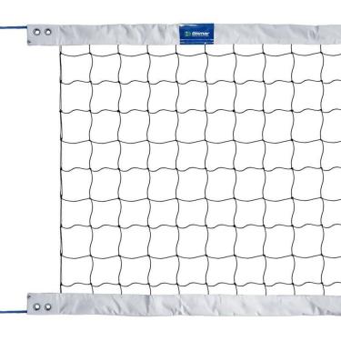 Imagem de Rede Vôlei de Praia Oficial com Duas Faixas Branca-Unissex