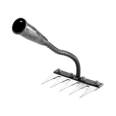 Imagem de Enxada De Jardinagem De Ferro, Raspador De Ervas Daninhas Com 5, 6, 7 