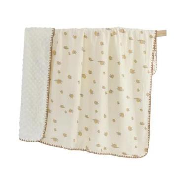 Imagem de Manta De Algodão Muslin Macia E Respirável Para Bebês Meninos E Menina