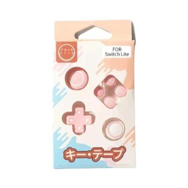 Imagem de Protetor Adesivo De Silicone Macio Para Botão D-Pad E Capa De Borracha