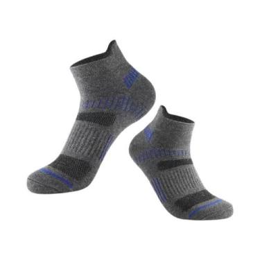 Imagem de Meias Esportivas Respiráveis e Acolchoadas Para Tornozelo, 3 Pares WRE