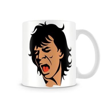 Imagem de Caneca Rolling Stones Mick Jagger head - Starnerd