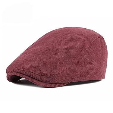 Imagem de Boina Italiana Estilosa Outono Moda Casual Unissex - Xthree, Vinho