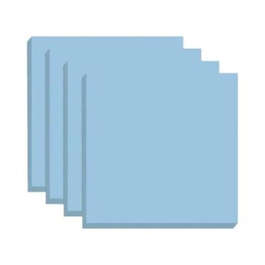 Imagem de Blocos De Notas Adesivas Transparentes 4 Unidades Com 50 Folhas Cada P