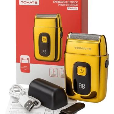 Imagem de Barbeador Elétrico Recarregável MAG-036 Tomate - Com Tela Digita