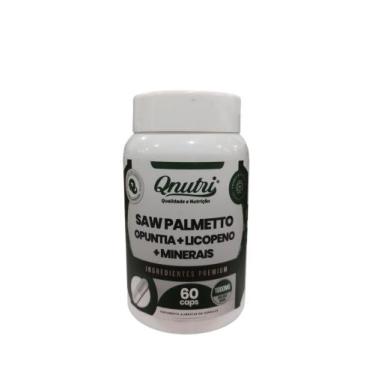 Imagem de Saw palmetto + licopeno e minerais 60 caps. - QNUTRI