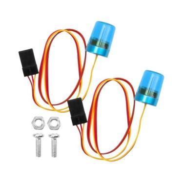 Imagem de Luzes De Alarme LED RC Multifuncionais Para 1/10 TRX4 SCX10 1/14 Tamiy