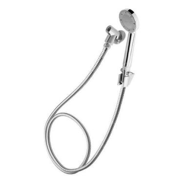 Imagem de Desviador P/ Ducha  Chuveiro Em Metal Mangueira 1,8m Fame -, Cromado