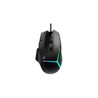 Imagem de Mouse Gamer Rise Mode Laser Pro Black RGB, 16000 DPI, 10 Botões, Preto - RM-MG-LP-B