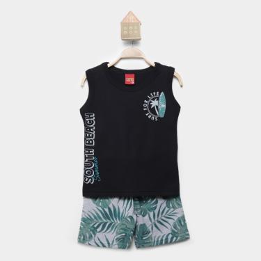 Imagem de Conjunto Infantil Curto Kyly Surf Menino-Masculino