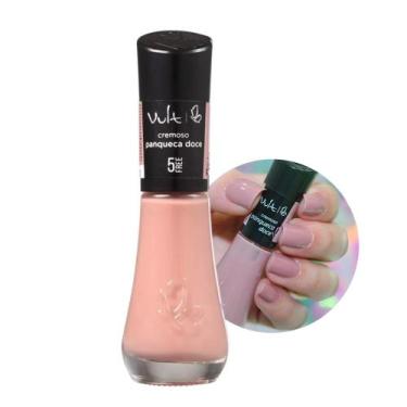 Imagem de Esmalte Nude Panqueca Doce Efeito Gel Cremoso 5Free Vult 8ml