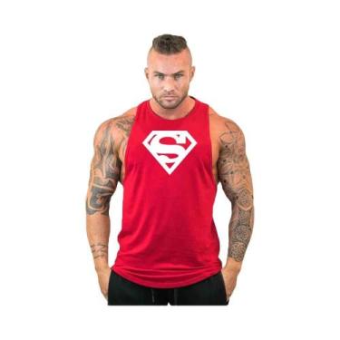 Imagem de Colete De Fitness Sem Mangas Com Estampa De Diamante Para Homens, Roup