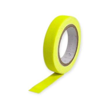 Imagem de Fita Tecido Gaffer Tape Tesa 12mm x 5m Amarela Fluorescente - tesa
