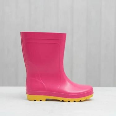 Imagem de Bota Galocha Borracha Infantil Chuva Grendene Jetsky Kids, Rosa, 25
