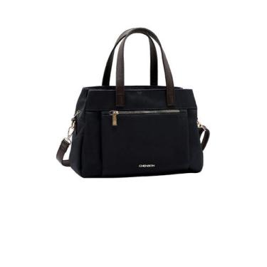 Imagem de Bolsa de Mão E Transversal Chenson Microfiber Preto, UNI
