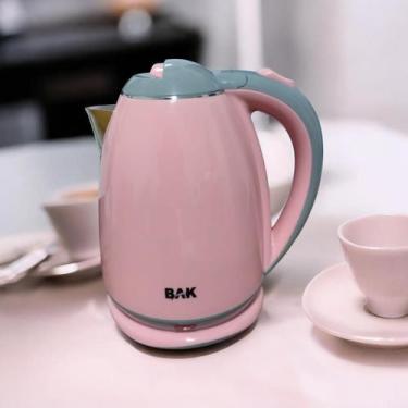 Imagem de Chaleira Elétrica BAK, Rosa 1,8L, 127V