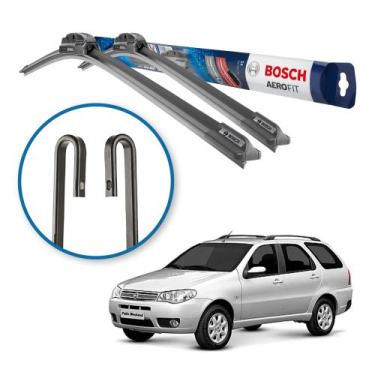 Imagem de Palheta Limpador Parabrisa Fiat Uno Palio Toro UnoMille Bosch Aerofit,