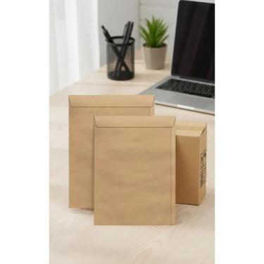 Imagem de 2x Envelopes Kraft A4 Ofício 24x34cm Pardo 250 Un. - Congratulations S