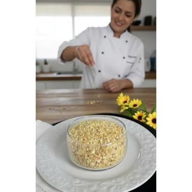 Imagem de 2x Alho Granulado Frito 1kg Crocante Saboroso - Congratulations Store