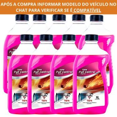 Imagem de Kit 9L Aditivo Para Radiador Orgânico Rosa Tork Full Control