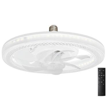 Imagem de Ventilador de Bocal 50W 127v/220v E27 7 Pas Briled Branco 3 Cores Quar