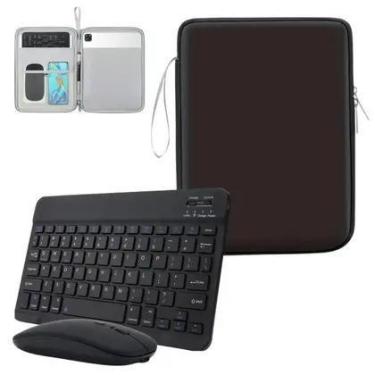 Imagem de Kit Capa Transporte + Teclado Compativel Xiaomi POCO Pad X1 e Xiaomi M