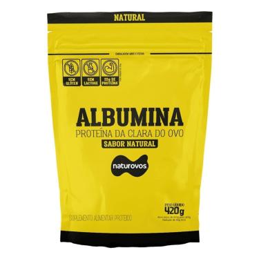 Imagem de Albumina - 420g Refil Natural - Naturovos-Unissex