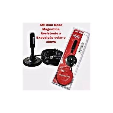 Imagem de Antena Digital HDTV Interna e Externa com Cabo de 5m - Tomate MTA-3005