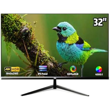 Imagem de Monitor UHD 4K de 32 polegadas (3840 x 2160), IPS, taxa de atualização de 60 Hz, 100% s...
