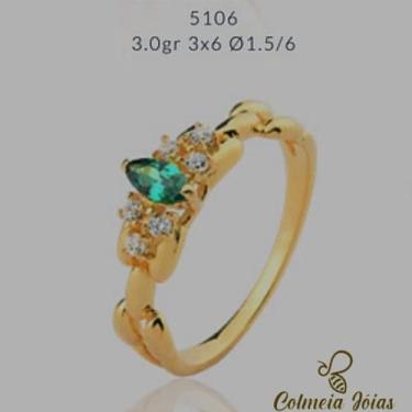 Imagem de Anel de formatura feminino - COLMEIA JÓIAS, Contabilidade, +-4gr