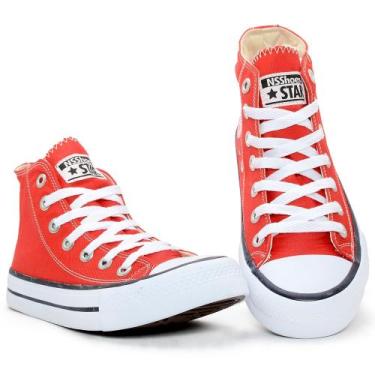 Imagem de Tênis Bota Infantil Casual NS STAR, Vermelho, 27