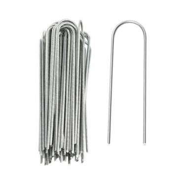 Imagem de Estacas De Jardim Galvanizadas Reforçadas Tipo U Para Cerca, Tubos, Gr