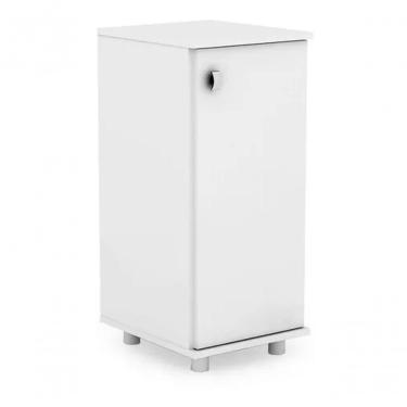 Imagem de Balcão para Bebedouro BL3306 1 Porta MDF 33cm Branco Tecnomobili