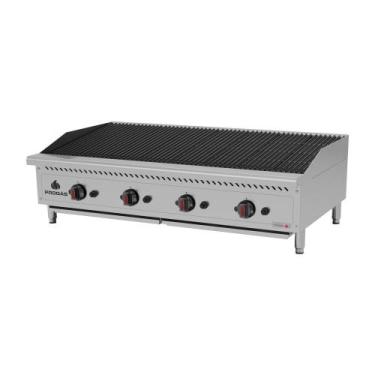 Imagem de Charbroiler Chapa Churrasqueira Profissional Inox Lanchonetes a Gás 12