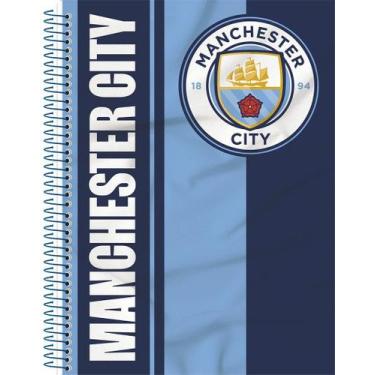 Imagem de Caderno 10 Matérias Manchester City 160fls - Animativa