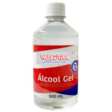 Imagem de Álcool Gel 70º INPM Waltrick 500ml